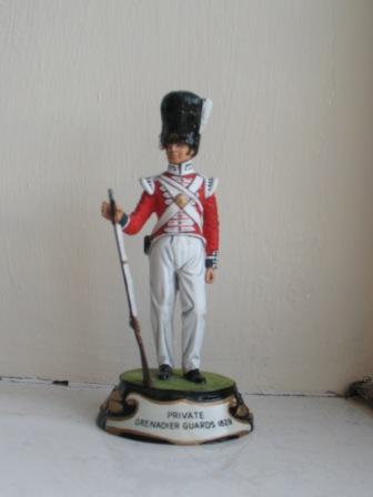 Private Grenadier Guards 1828 Not factory painted.