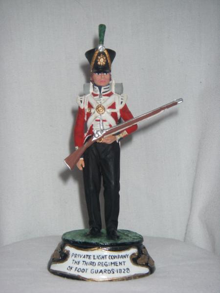 Private Light Company   The 3rd Regt of Foot 1828