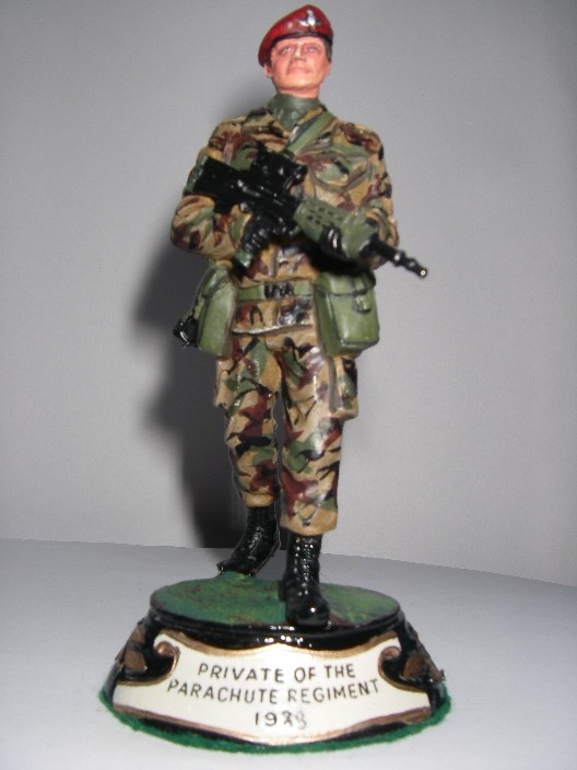 Private of the Paracute Regiment 1988.