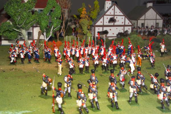 Prussian attack at Battle of Lepzig