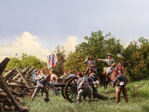 Pulaski Artillery Battery, July 2, 1863, Gettysburg, PA