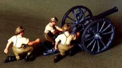 RAA 18 pounder QF Field gun Mark 1 by FIGCAST