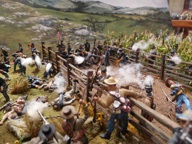 Rebs on the run at Antietam