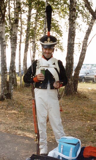 Reenactment at Borodino