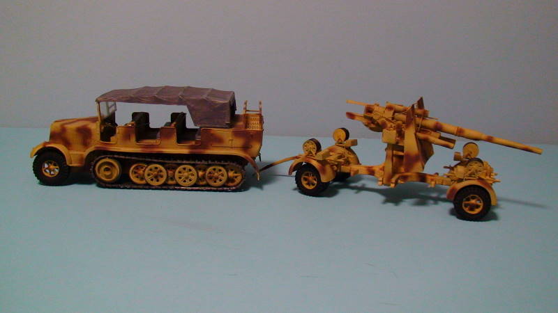 Resin Prime Mover & 88mm Gun