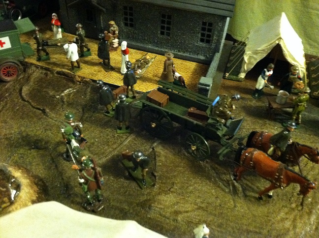 Resupplying Aid Transit Depot