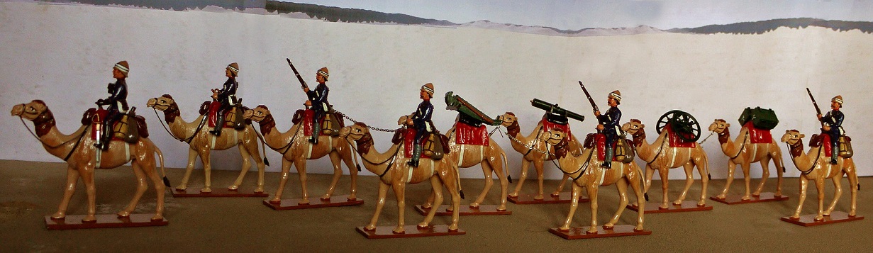 ROYAL ARTILLERY SCREW GUN SECTION - CAMEL CORPS