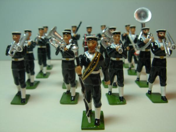 Royal Navy Band from recast Britain's