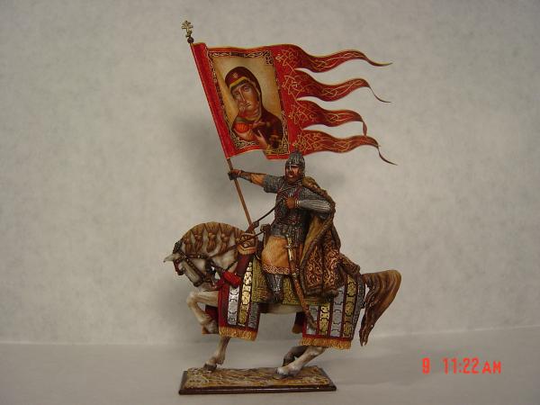 Russian Boyer with icon flag