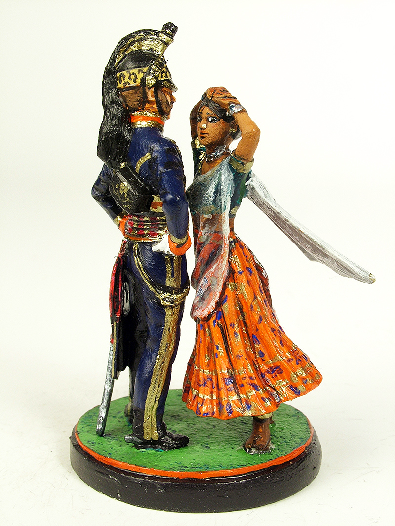 sarum soldiers pictures 441
French Hussar with Indian Nietzsch Girl.