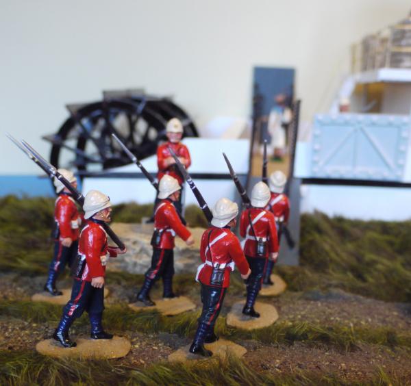 SCOTS GUARDS BOARD SHIP