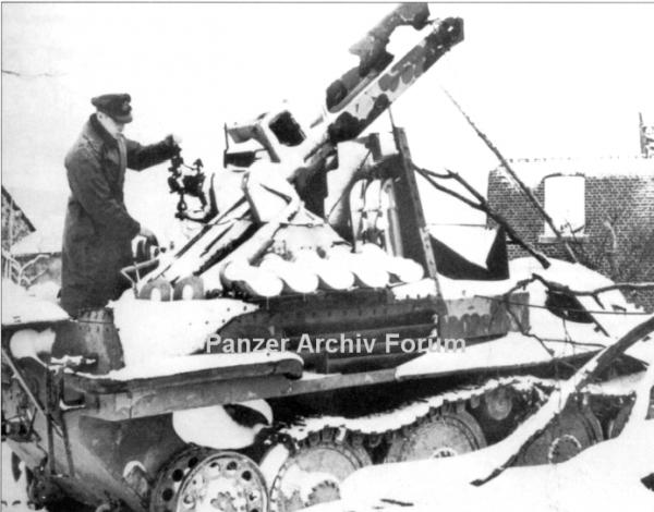 Sd.Kfz. 1381 15cm sIG331 auf Sf38(t) Ausf.M Ardennen 1944