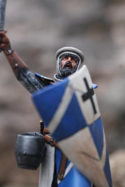 Seil Model SH54054: German Crusader in Holy Land (Sculpture: Yuri Serebryakov)