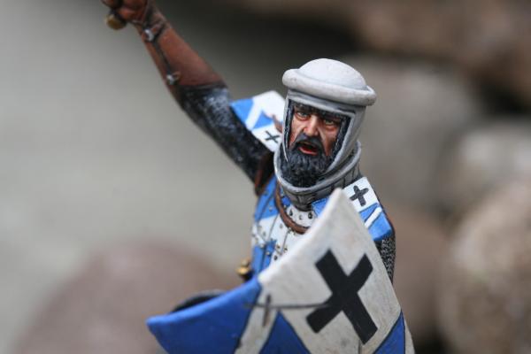 Seil Model SH54054: German Crusader in Holy Land (Sculpture: Yuri Serebryakov)