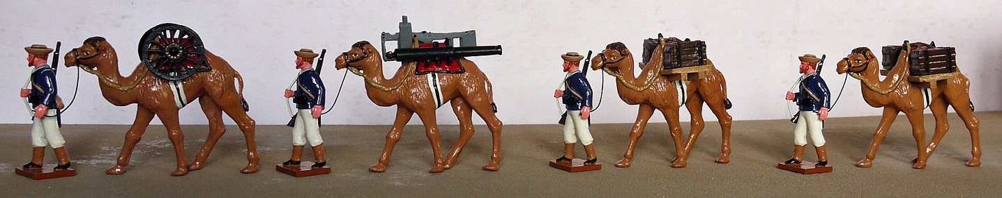 SEQ3  CAMEL SCREW GUN WITH NAVAL BRIGADE