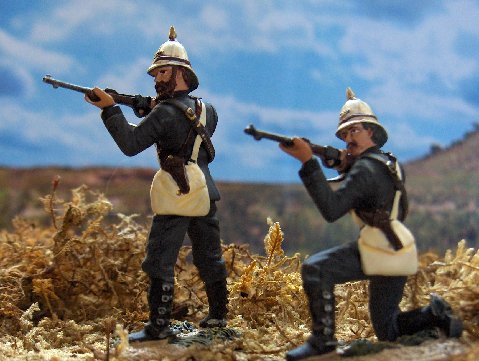 Set 20020 British Natal Mounted Police Firing Line Set #1