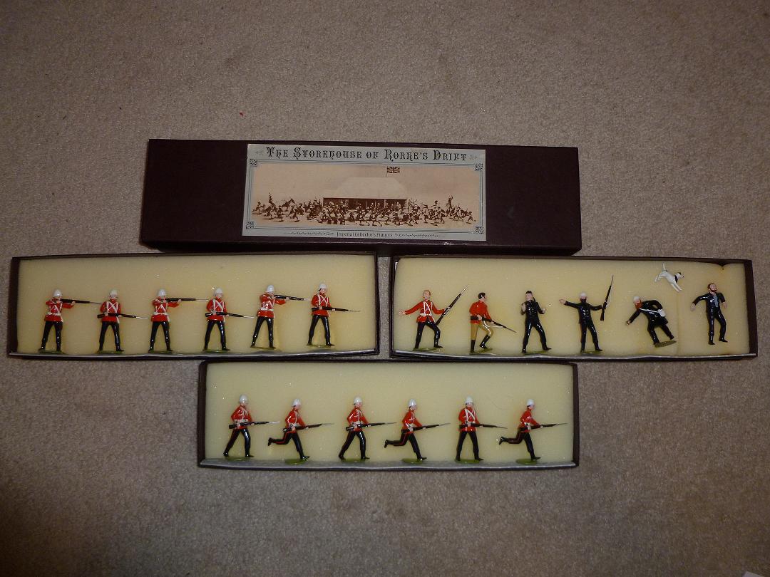 set 41 (box 1 2 3) Defenders of rorkes drift and set 42 store house