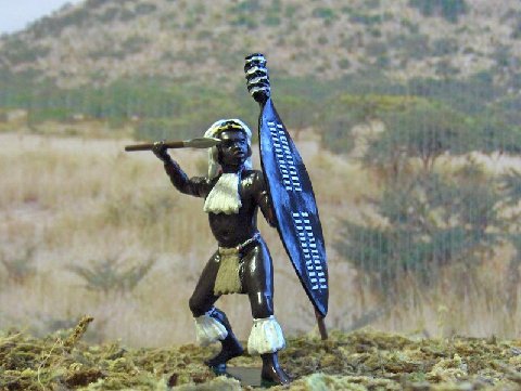 Set 45005 Zulu inGobamakhosi Regiment Throwing Spear