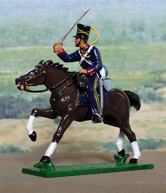 set# CWS 19B - 4th (QUEENS OWN) LIGHT DRAGOONS TROOPER - second version