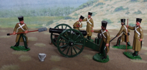 Set# CWS13 DON COSSACK GUN BATTERY