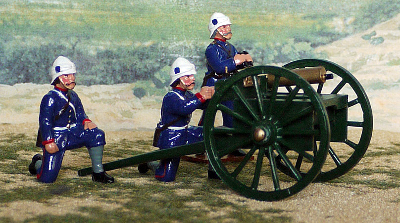 Set# DBEQ6 - ROYAL MARINES MAXIM GUN