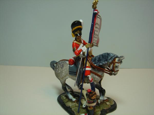 Sgt Ewart Royal Scots Greys capturing the 45 line regt at Waterloo.casting by Tradition