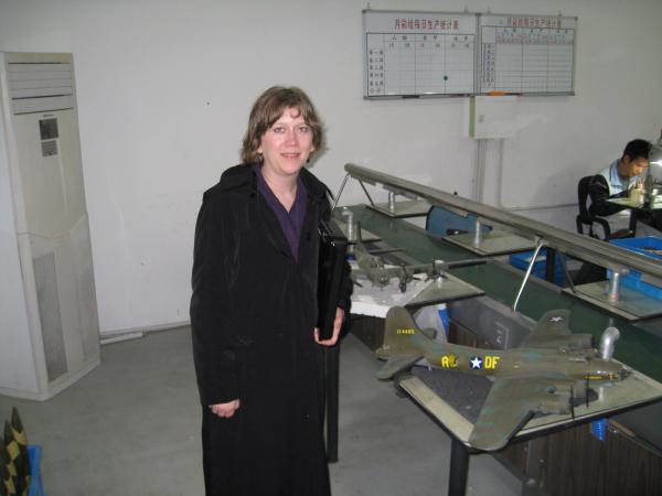 Shannon at Figarti Headquarters