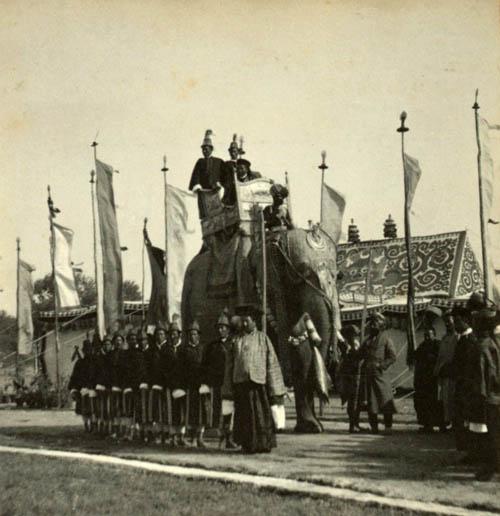 Sikkim delegation at the Delhi Durbar.