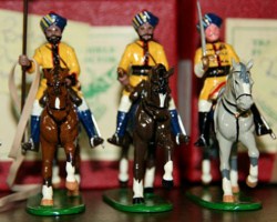 Skinner's Horse, PW 13, officer; PW 15, trumpeter; PW 16, Sowar(lancer)