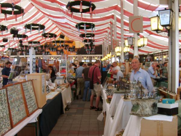 small part of the "stadl", the exhibition hall.