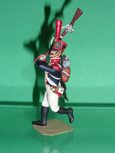 Stadden 54mm Napoleonic French Grenadier with rifle overhead