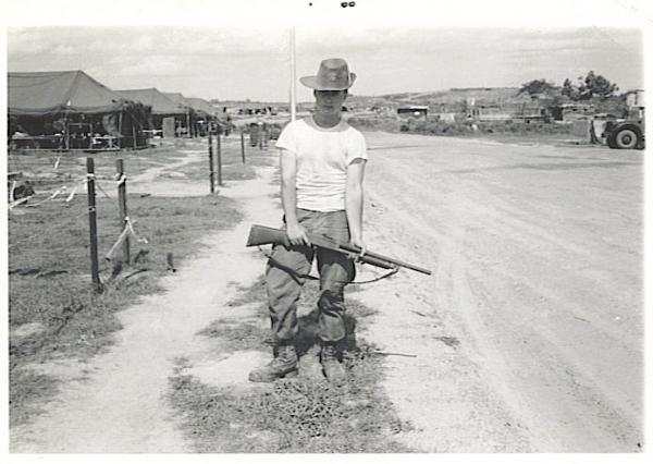 Stevens Savage 12 gua. carried in place of an early troubled m16,digger hat a gift from the Australian army serving in 3 corps