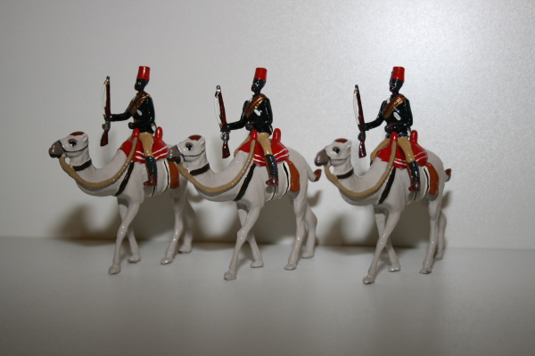 Lot De 12 Soldats De Plomb Guy Jouglet - Méhariste Camel Corps - Armées Coloniales Françaises