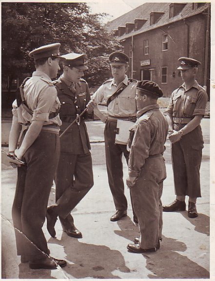 Taken at Munster Germany the smart looking guy on the right was our (A) Squadron Sergeant Major Duff Cooper, sadly no longer with us. It was a real pl