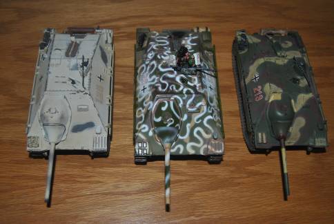 TCS Winter Hetzer flanked by both TGM Hetzer's