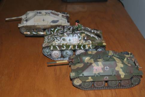 TCS Winter Hetzer flanked by both TGM Hetzer's