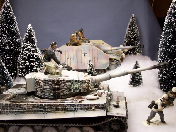 The Collectors Showcase Winter Tiger and Stug