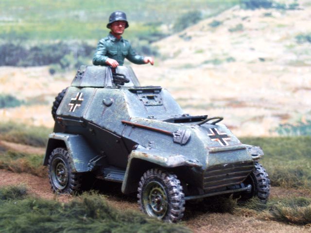 Thomas Gunn Minatures BA64-Armoured Car