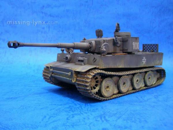 Tiger I, Initial Production 1942, sPzAbt.502 #100 by Wong Chung Ting

http://www.missing-lynx.com/gallery/german/tiger1_wongchungting.html