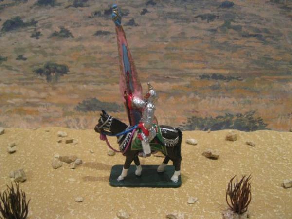 Tommy 1014 002c D129, Mounted Flag Bearer of Kutch