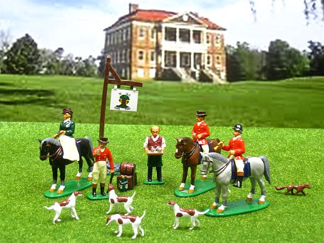 Town & Country Set No. DC9B-The Stirrup Cup