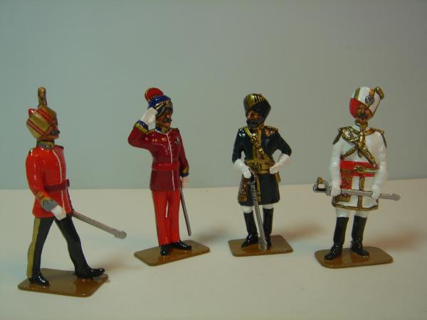 tradition Indian army painted in gloss