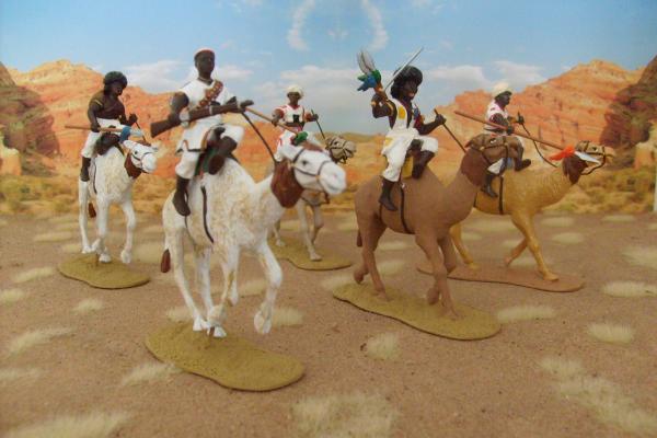 TROPHY   EGYPT and THE SUDAN   GROUP OF WARRIORS ON CAMELS