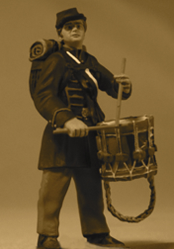 Union Drummer Boy as Carte de Visite