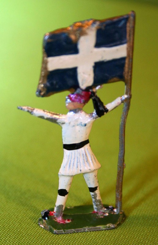 Unknown Manufacturer Greek Evzone flag bearer