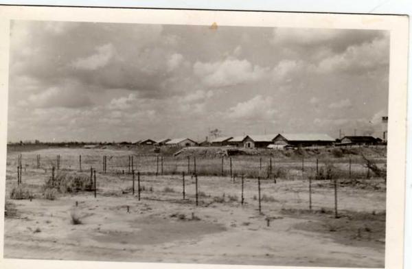 Viet special forces camp,from outside the wire