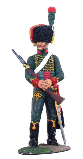 W. Britains 36010 French Trooper, Chasseurs a Cheval, Waterloo, 1815