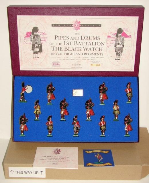 W. Britains Pipes & Drums of Black Watch Limited Edition 5196