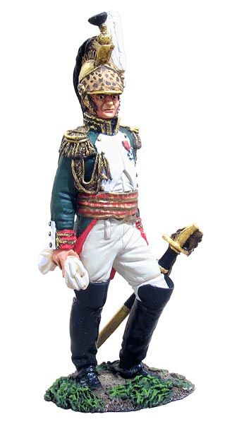 W. Britians Napoleonic French Empress Dragoons General Louis Michel Letort   Waterloo Campaign