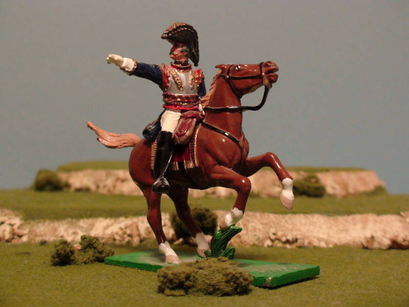 WA10 J - General of Division Mounted on Galloping Horse